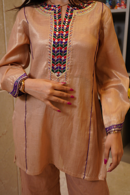 MEHR PAISLEY ROSE GOLD